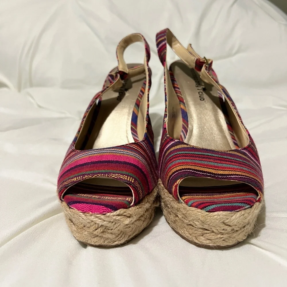 Montego Bay Club Wedge Espadrille Sandal - Picture 2 of 5